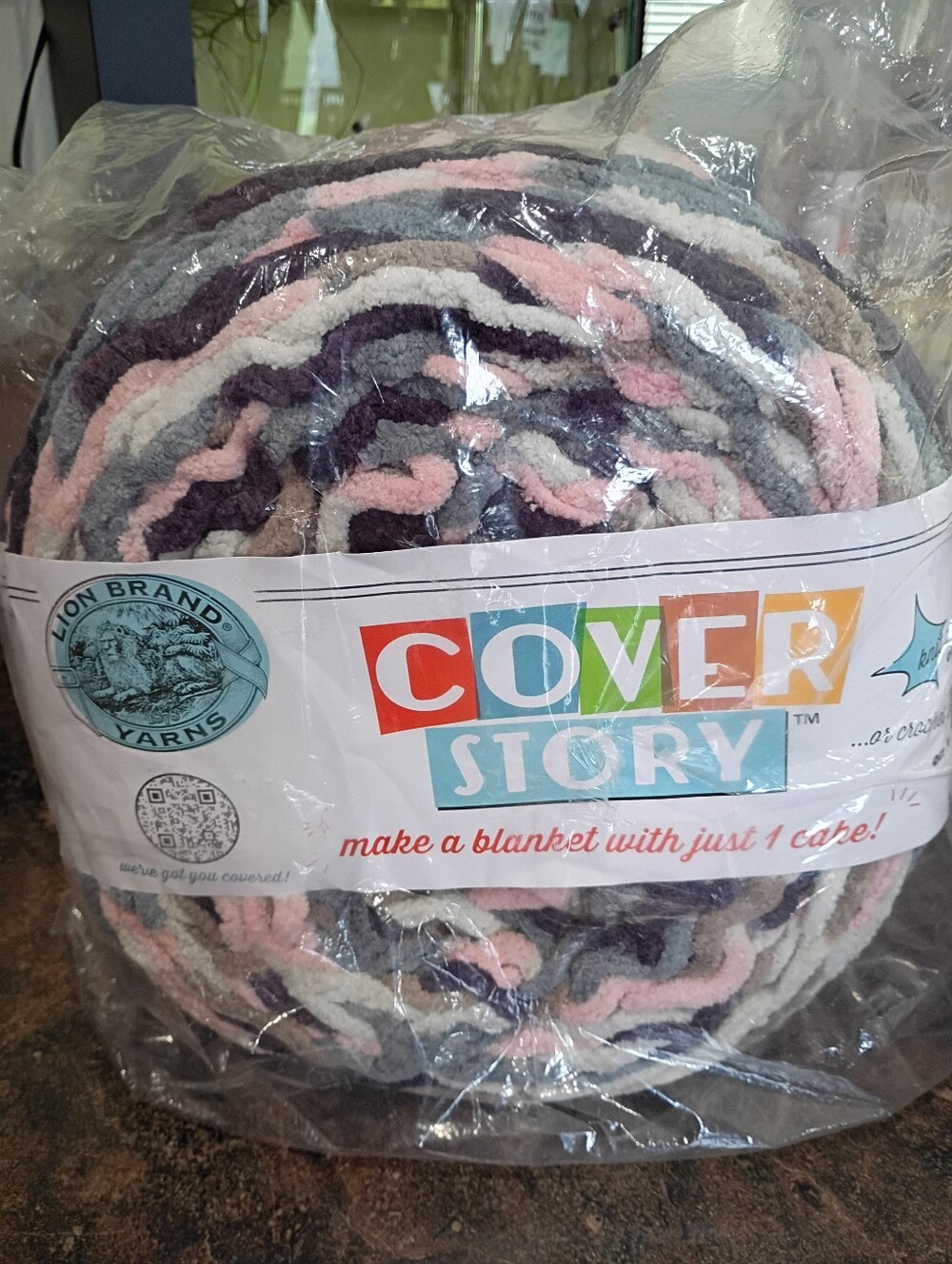 Cover Story Lion Brand Yarn New (Emory)